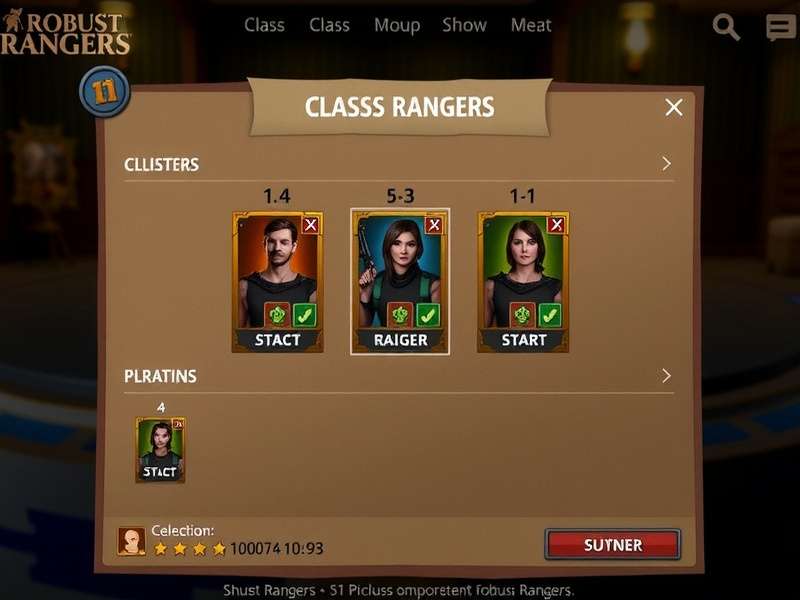 Robust Rangers Class Selection